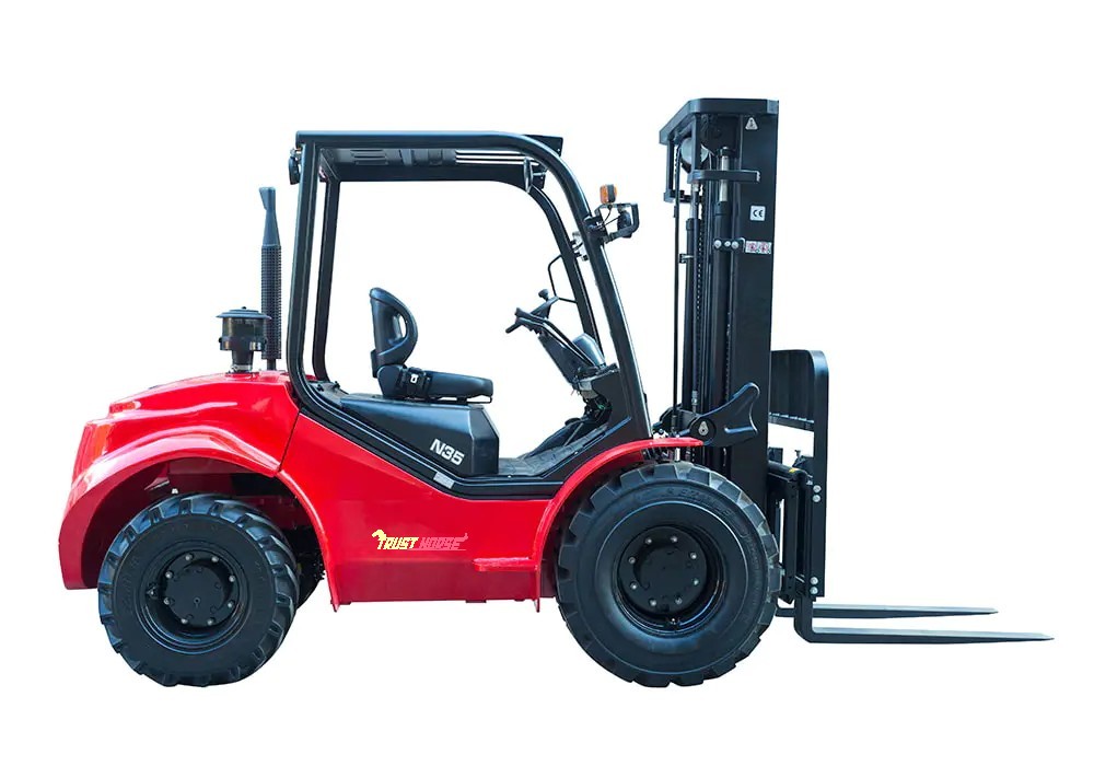 N Series 2.5T-3.5T Four-Wheel Drive (4WD) Rough Terrain Forklift