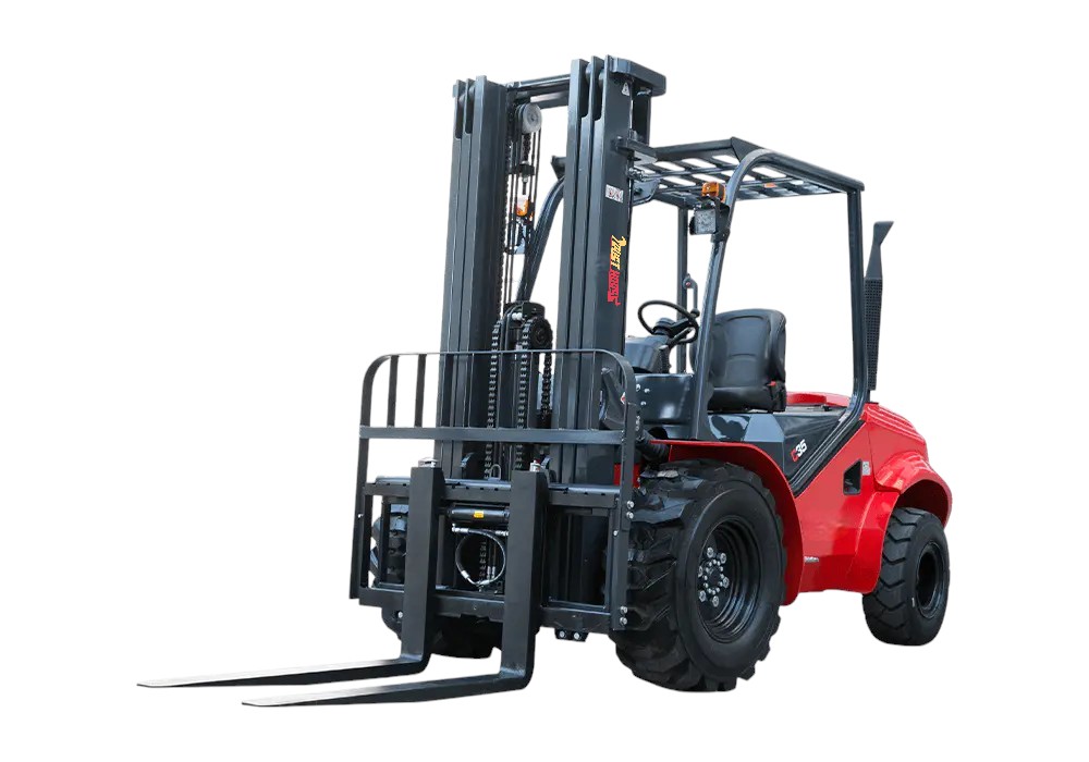 N Series 2.5T-3.5T Two-Wheel Drive (2WD) Rough Terrain Forklift