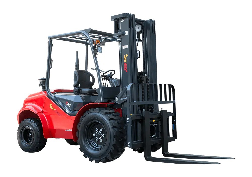 N Series 2.5T-3.5T Two-Wheel Drive (2WD) Rough Terrain Forklift